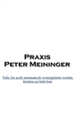 Mobile Screenshot of peter-meininger.de